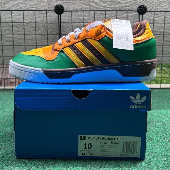 Human Made x adidas Rivalry Low (Mens US 10) Brand New! - Picture 5 of 5